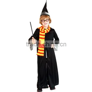 Halloween Carnival Cosplay Party Children Fancy Dress Plus Size Harry Potter Costume for Boys thumbnail-4