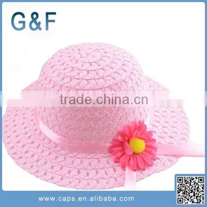 China Manufacturer Baby Straw Hat Wholesale thumbnail-3