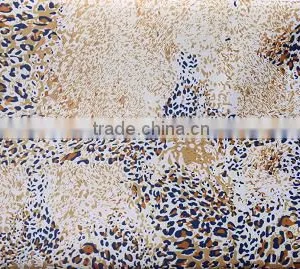 New Design Waterproof Leopard Grain Fabric Printing With Pvc Coating thumbnail-1