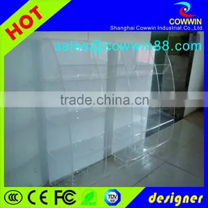 Wholesale Acrylic Clear Cube Makeup Organizer, Acrylic Lucite Clear Makeup Organizer With Drawers thumbnail-5