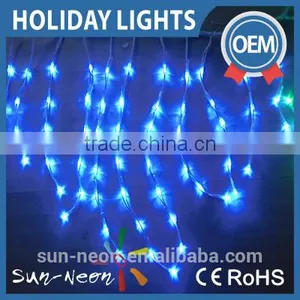 Holiday Time Lighting Indoor Outdoor Christmas Decoatives Led Icicle Light thumbnail-1