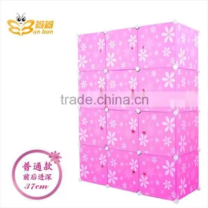 Plastic Magic Wardrobe Living Room Cabinet Clothing Storage thumbnail-2