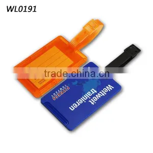 Classic Hard Plastic Luggage Tag Wholesale thumbnail-1