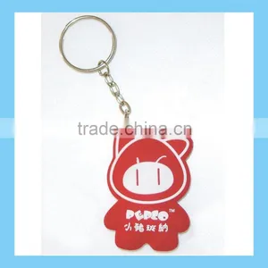 Lovely Pig PVC Keychain thumbnail-1