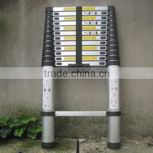 3.8m European Safety Standard Telescoping Ladder thumbnail-1