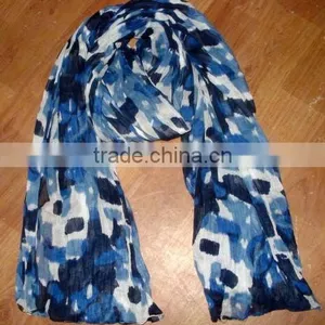 Hot Cotton Printed Scarf thumbnail-1