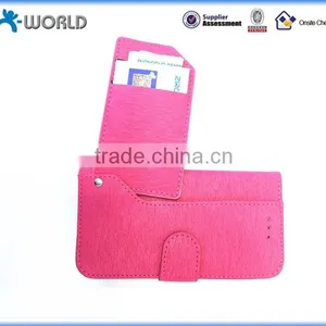 Free Access Card Holder Stand Wallet Cover Leather Case for Iphone 6 thumbnail-2