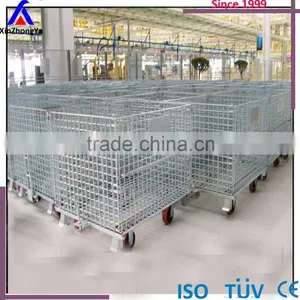 Metal Stackable Storage Pallet Cage Manufacturer for Sale thumbnail-1