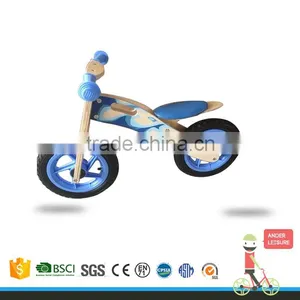 2016 Best Wooden Balance Bike for 3-5 Year Children Bike Baby Wood Bicycle thumbnail-1