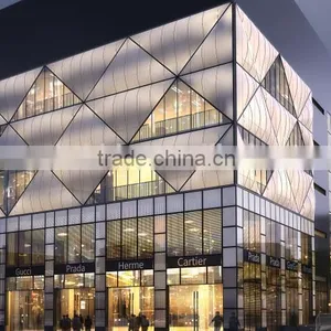 Architecture Facade With Textile Membrane and Fabric Structure Curtain Wall thumbnail-5