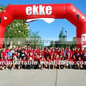 Red Inflatable Arch thumbnail-1