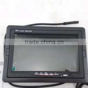 7 Inch LCD High Resolution Mini Car Monitor Built-in TV Tuner Wide Viewing Angle thumbnail-4