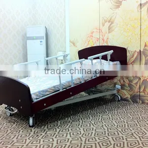 High Quality H838a Hand Control Wooden Elderly Care Bed Home Care Bed With 5 Functions thumbnail-2