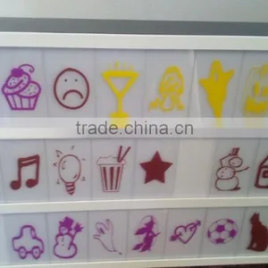 LED Letter Light Box With Replaceable Letters / Interchangeable Letters Sign thumbnail-1