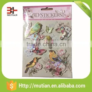 Flower Die Cut Chipboard Handmade Sticker/3D Sticker thumbnail-4