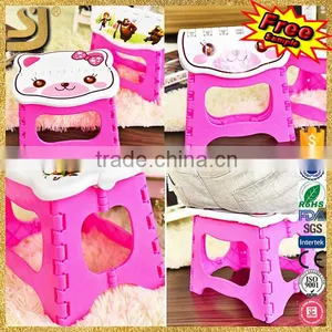 2016 Folding Step Stool, Best Sold Plastic Folding Stool thumbnail-5