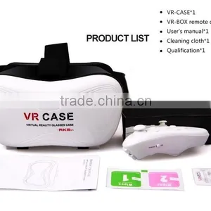 VR Box 2.0 Version Virtual Reality 3D Glasses+ Bluetooth Game Remote Controller thumbnail-6