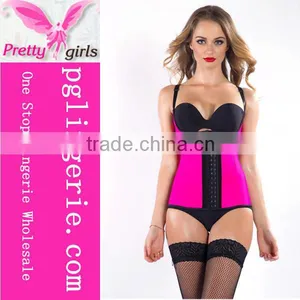 Latex Waist Cincher Vest Waist Trainer Ladies Plus Size thumbnail-3