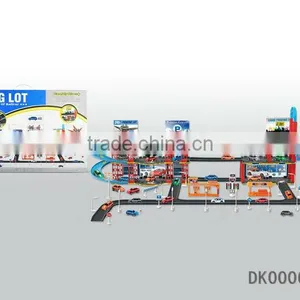 Super Garage Playset Toys for Boys (Parking Garage+ Track+ Accessories) thumbnail-1