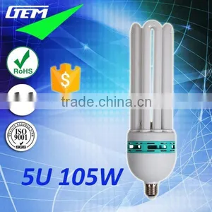 2U 3U 4U 5U 5-105W U Shape CFL Lamps With 2700-6500K E27 B22 Base thumbnail-2