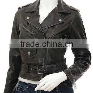 Women Leather Jackets & Motorbike Belt Style Jackets thumbnail-1