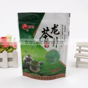 Distinctive Aluminum Foil Lining Chinese Tea Bag With Zipper thumbnail-3
