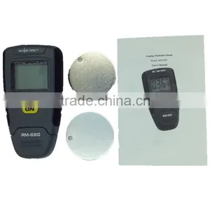 RM660 Paint Coating Thickness Gauge Digital Meter Instrument Tester 0-1.25mm Iron Aluminum Base Metal Car Automotive Measure thumbnail-3