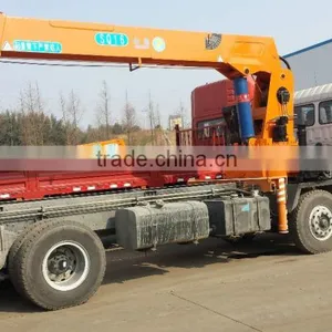 16ton Timber Crane on Truck, Model No.: SQ16S5, Hydraulic Crane With Telescopic Arms thumbnail-2