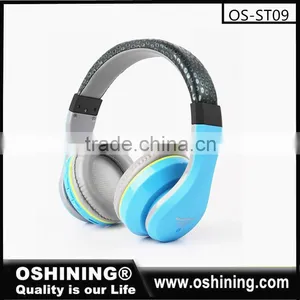 Factory Wholesale Best Quality Wireless Headset Bluetooth Sport Headphones (OS-ST09) thumbnail-3