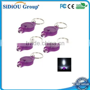 Plastic Led Keychain Flashlight Led Torch thumbnail-1
