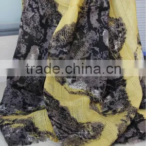 Mixed Colors Worsted Wool Pashmina Shawl thumbnail-4