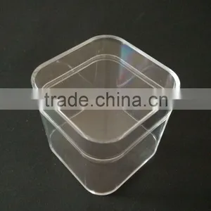 Clear Rectangular Palstic Packaging Box With Clear Lid thumbnail-2