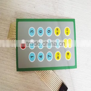 LED Display Lights Tactile Membrane Switch For Coffee Machine thumbnail-5
