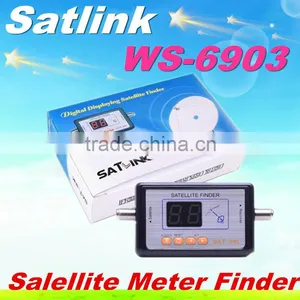 Original Satlink WS6903 Satellite Meter Satlink WS-6903 Digital Displaying Satellite Finder Meter WS 6903 thumbnail-1
