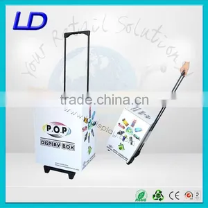 Hot Sale Attractive 4-wheels Cardboard Trolley Case With 8 Years Experience thumbnail-3