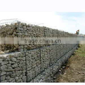 Hexagonal Gabion Box, Hexagonal Gabion Basket Galvanized/ PVC Coated/ Galfan thumbnail-1