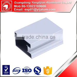 Manufacturer OEM Aluminium Wardrobe Extrusion Profiles for Closet Door thumbnail-1