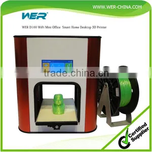 WER D100 WiFi Mini Office Smart Home Desktop 3D Printer thumbnail-1