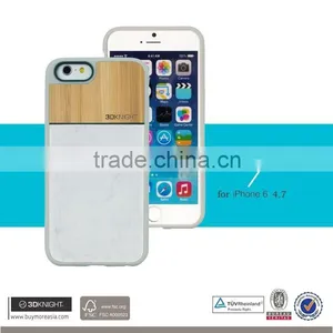 2016 Newest Real Marble Stone Product Nature Eco-friendly Phone Case for IPhone 6 Plus Hand Made Ultra Thin Marble Cover thumbnail-1