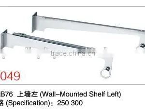 Galvanized Metal Slatwall Hanging Shelf Brackets&clothing Hanging thumbnail-1