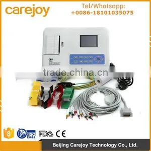 Digital 3 Channel EKG /ECG Machine 12 Lead With PC Software 3.5 Inch Electrocardiograph EKG-903BS With CE Certificate thumbnail-1