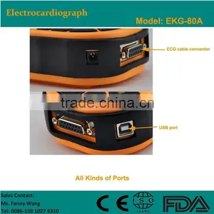 CE FDA Approved ECG Machine/ Electrocardiograph/Single Channel EKG Machine thumbnail-2