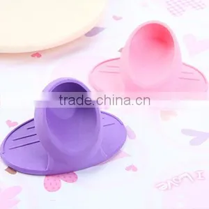 Cheap Insulated Oven Glove Insulation Pads Silicone Microwave Oven Mitts Finger Sets thumbnail-2