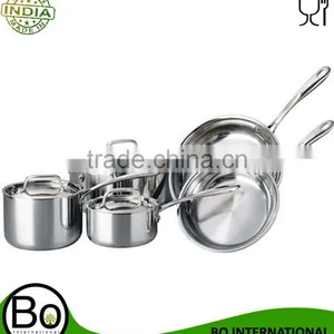Stainless Steel 8 PC COOKWARE SET thumbnail-1