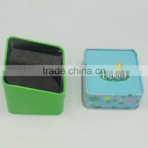 Square Watch Gift Box, Single Watch Boxes Wholesale, Metal Watch Case, Watch Display Box thumbnail-1