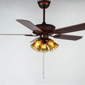 Reverse Function 110-240v 48'' Led Decorative Ceiling Fan Lights thumbnail-2