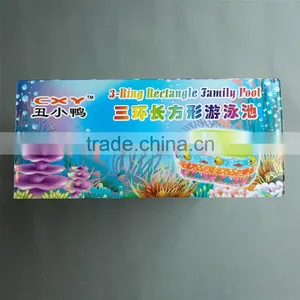Wholesale Hot Sell Multifunction Pvc 3 Layers Rectangle Household Pool Toy Family Pool for Outdoor Game thumbnail-3