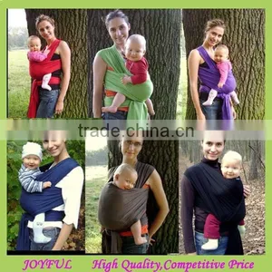 Factory Supplier Wholesale Best Quality Cotton Baby Carrier Wrap thumbnail-1