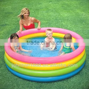 Inflatable Plastic Water Pool thumbnail-1