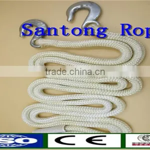 Nylon Twisted Pre-spliced Tow Rope With Hooks thumbnail-3